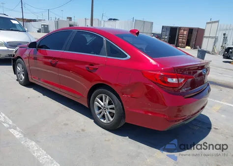 2016 Hyundai Sonata Se from USA, damaged, VIN 5NPE24AF8GH401660